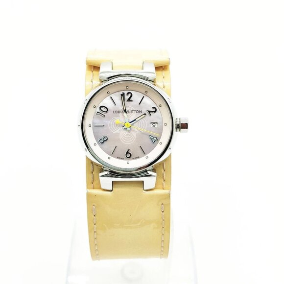 Louis Vuitton Watch 26mm Women&#039;s Pinks X Beiges 680-052125 - Picture 1 of 9